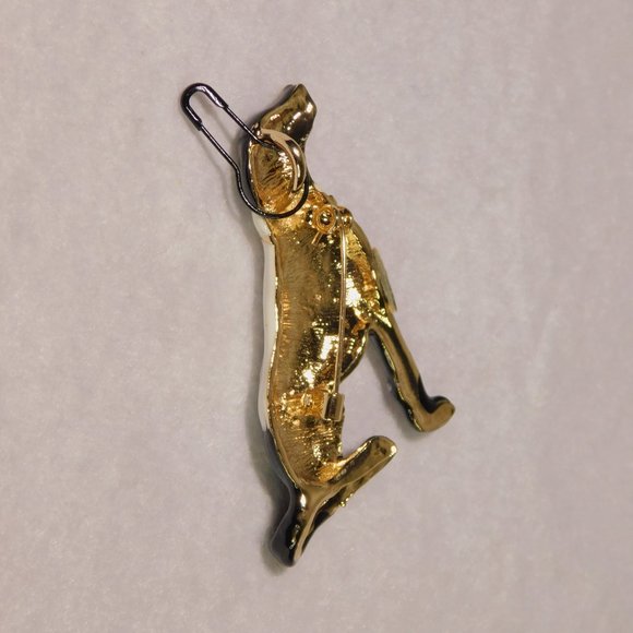 DOG Brooch Enamel - Picture 5 of 9